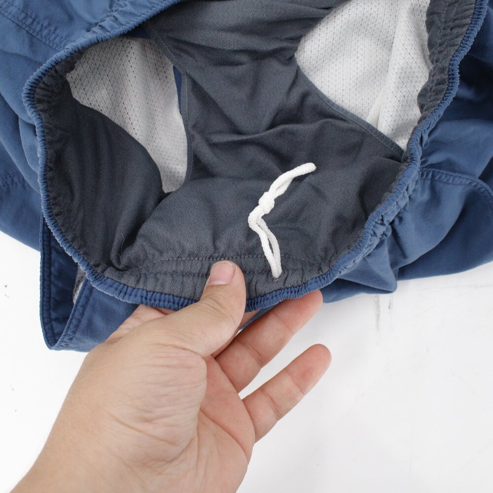 patagonia shorts men's Small 8" blue drawstring lined nylon blend mesh lined - Picture 10 of 12